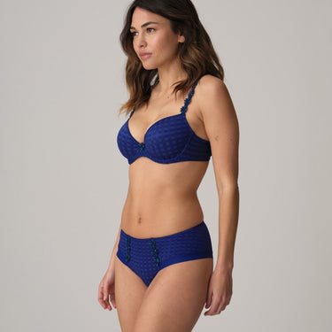 Marie Jo Avero bh vatteret dyb udskæring lazuriete Blå 5