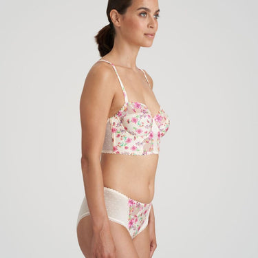 Marie Jo Chen bh balconet long line pearled ivory Hvid 4