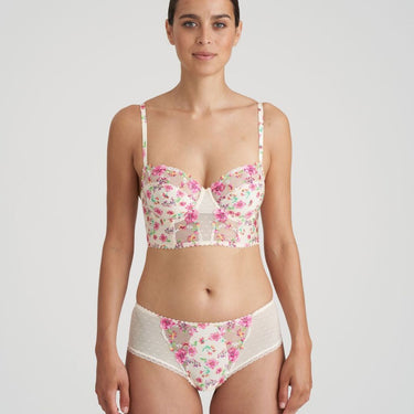 Marie Jo Chen bh balconet long line pearled ivory Hvid 5