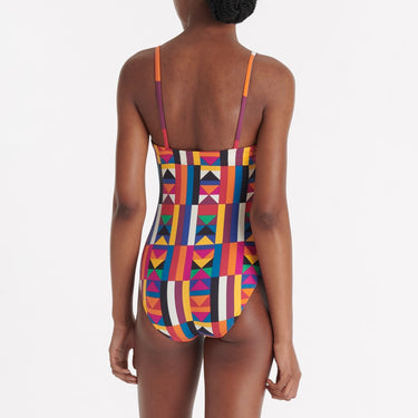 ERES Kaleido COLORS badedragt kaleido soleil Rød 3