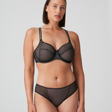 PrimaDonna Twist Glass Beach bh fuld skål black Sort 6