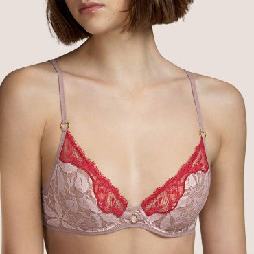 Andres Sarda Janis bh trekvart skål make-up Beige 1
