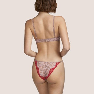 Andres Sarda Janis bh trekvart skål make-up Beige 2