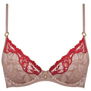 Andres Sarda Janis bh trekvart skål make-up Beige 7