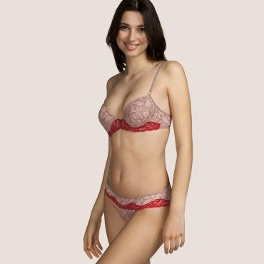 Andres Sarda Janis klassisk rio trusse make-up Beige 3