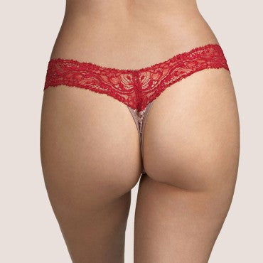 Andres Sarda Janis shorty string make-up Beige 2