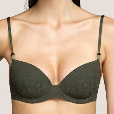 Andres Sarda Biba bikinitop vatteret dybt V paradis green Grøn 4