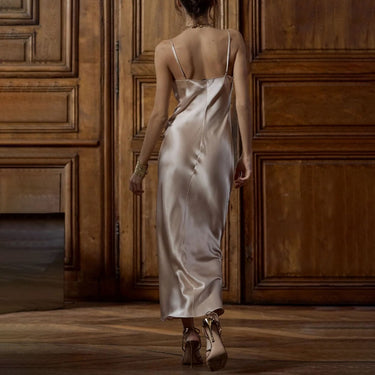 Tracy silk dress long (Odana)