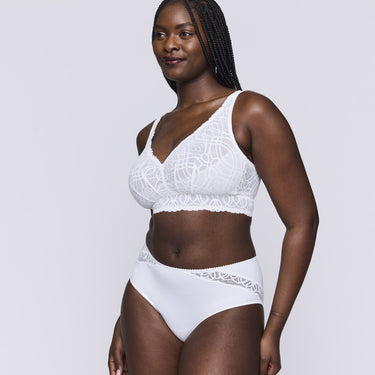 PrimaDonna Salerno høj trusse natural Hvid 5