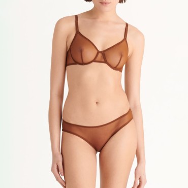 ERES Tulle EDEN bh fuld skål marmotte Brun 4