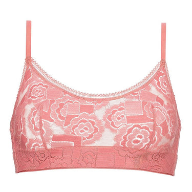 ERES Maquillage Brunette bh uden bøjle crop top peau de peche Lyserød 4