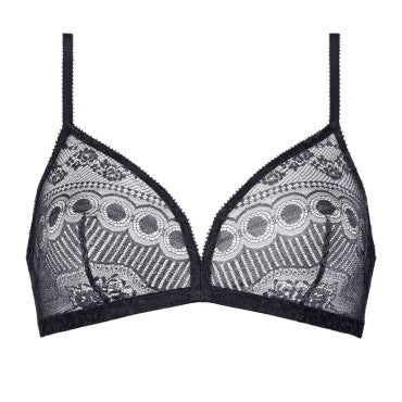 ERES Flore Fragrance bh uden bøjle trekants bh ultra Blå 5