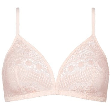 ERES Flore Fragrance bh uden bøjle trekants bh poudre rosee Lyserød 6