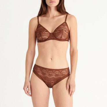 ERES Flore Trefle bh med bøjle marmotte Brun 4