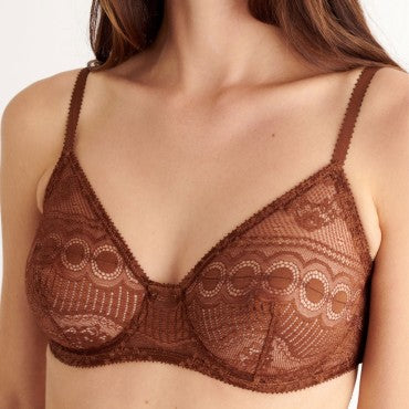 ERES Flore Trefle bh med bøjle marmotte Brun 7