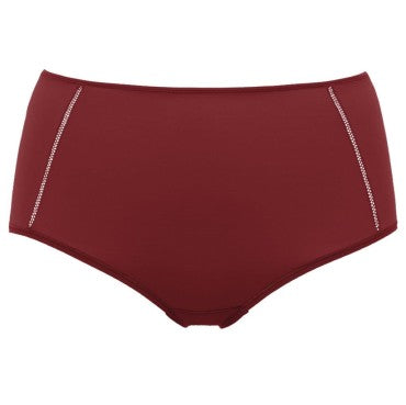 ERES Jersey Soyeux BRINA SOYEUSE høj talje trusse peau mate Brun 3