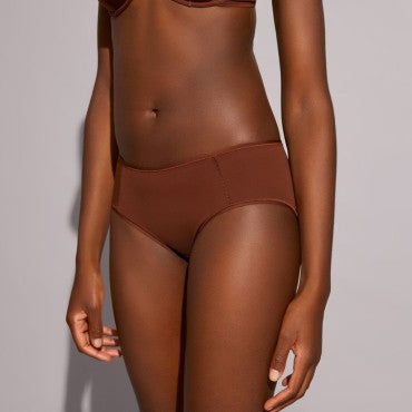 ERES Jersey Soyeux MONICA Soyeuse hipster trusse peau mate Brun 2