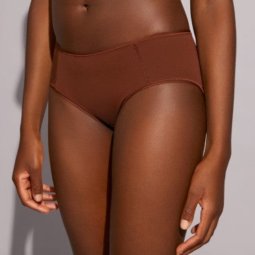 ERES Jersey Soyeux MONICA Soyeuse hipster trusse peau mate Brun 1