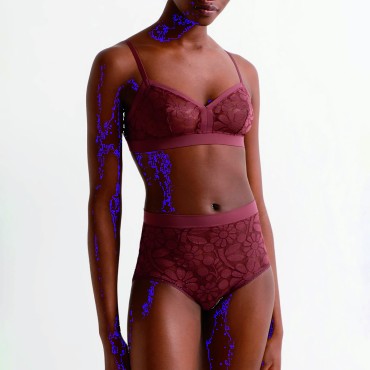 ERES Panty Opaque høj talje trusse teck Brun 4