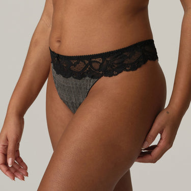 PrimaDonna Madison string trusse black tailor sort tern ternet 2