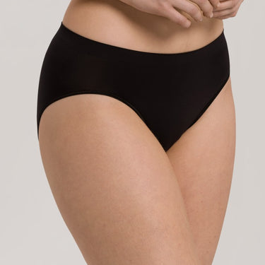 Hanro Touch Feeling midi klassisk rio trusse black Sort 2