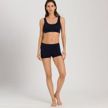 Hanro Touch Feeling boyleg shorts trusse deep navy Blå 3