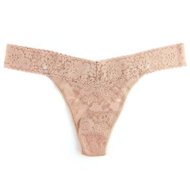 Hanky Panky Hanky Panky Primer Daily Lace Org.Rise String taupe Brun 1