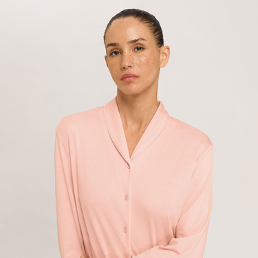 Hanro Natural Comfort Pyjamassæt blush Lyserød 3