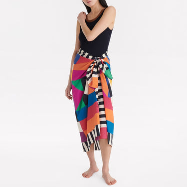 ERES Kaleido Miroir strandtøj sarong kaleido soleil Rød 1