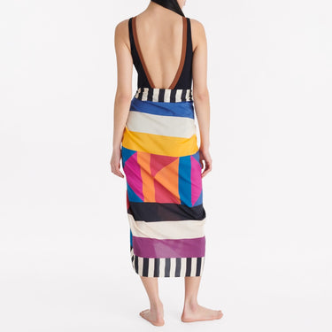 Kaleido Miroir beachwear sarong