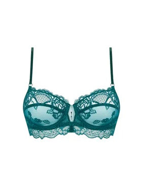 Lise Charmel Sublime en Dentelle bh halv skål balconet vert princess Grøn 7