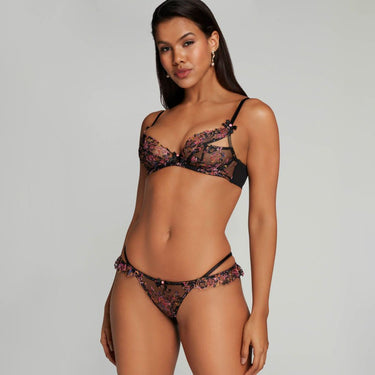 Agent Provocateur Leisha klassisk rio trusse black multi Sort 3