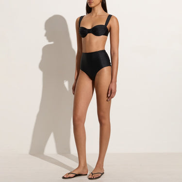 Faithfull the Brand Roma SOL bikinitop med bøjle black Sort 3