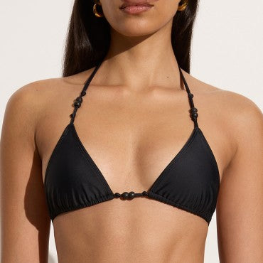Faithfull the Brand Roma UMA bikinitop trekant black Sort 1