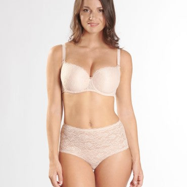 Aubade Rosessence vatteret bh halv skĂĄl balconet nude d'ete Beige 2