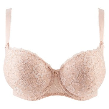 Aubade Rosessence vatteret bh halv skål balconet nude d'ete Beige 5