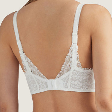 Aubade Rosessence vatteret bh halv skål balconet opal Hvid 3