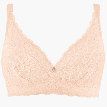 Aubade Rosessence bh uden bøjle trekant nude d'ete Beige 5