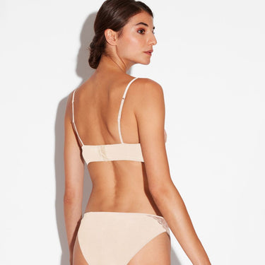 La Perla Midnight Botanica bh uden bøjle trekants bh halo/ivory 2