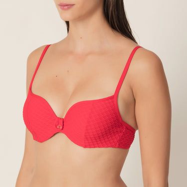 Marie Jo Swim Brigitte bikinitop vatteret hjertefacon true red Rød 2