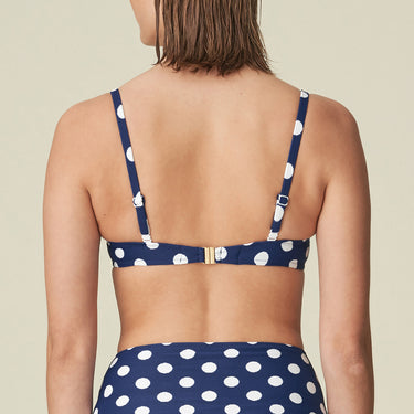 Marie Jo Swim Rosalie bikinitop med bøjle vatteret hjertefacon monaco blue Blå 4