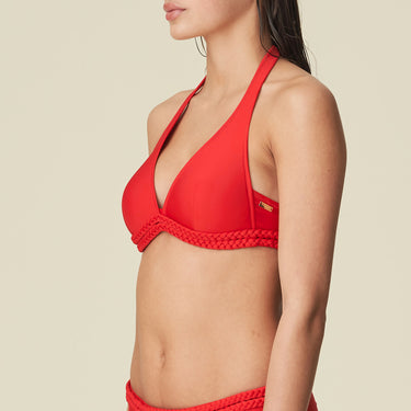 Marie Jo Swim Blanche bikinitop trekant vatteret pomme d’amour Rød 2