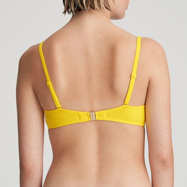 Manuela underwired padded heart-shaped bikini top