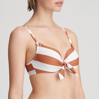 Marie Jo Swim Fernanda bikinitop med bøjle vatteret hjertefacon summer copper 2