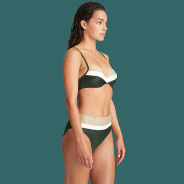 Marie Jo Swim Sitges bikinitop med bøjle vatteret balconet malachite Grøn 4