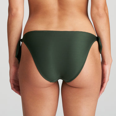 Marie Jo Swim Sitges lav bikinitrusse bindebånd malachite Grøn 3