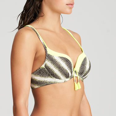 Marie Jo Swim Murcia bikinitop vatteret hjertefacon yellow flash 3