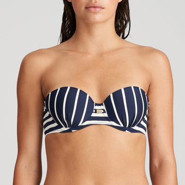 Marie Jo Swim Cadiz bikinitop stropløs water blue Blå 1