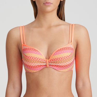 Marie Jo Swim Almoshi vatteret med bøjle bikinitop hjertefacon juicy peach Orange 1