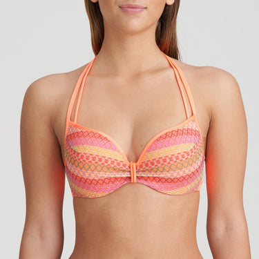 Marie Jo Swim Almoshi vatteret med bøjle bikinitop hjertefacon juicy peach Orange 2